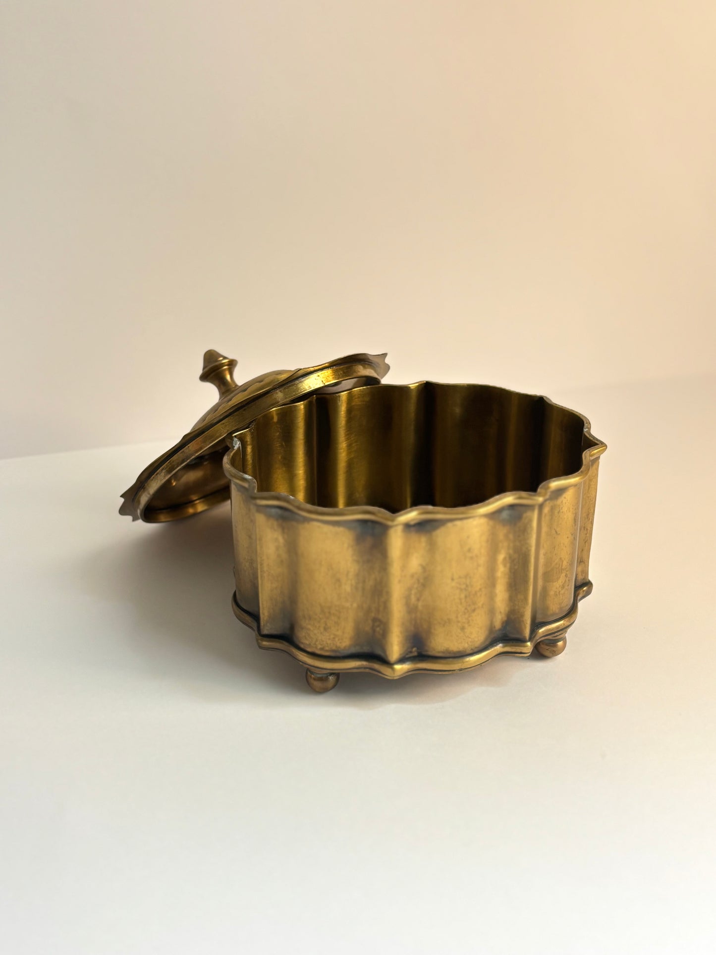 Fluted Trinket Box