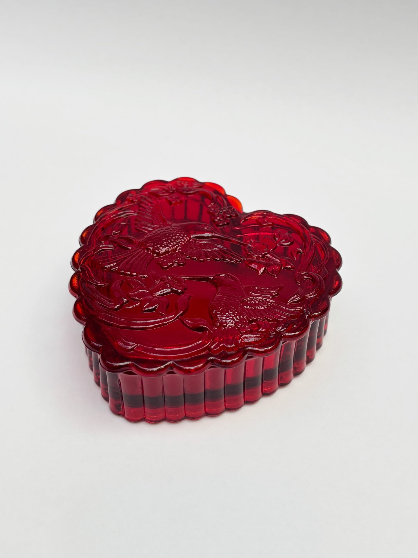 Glass Heart Box