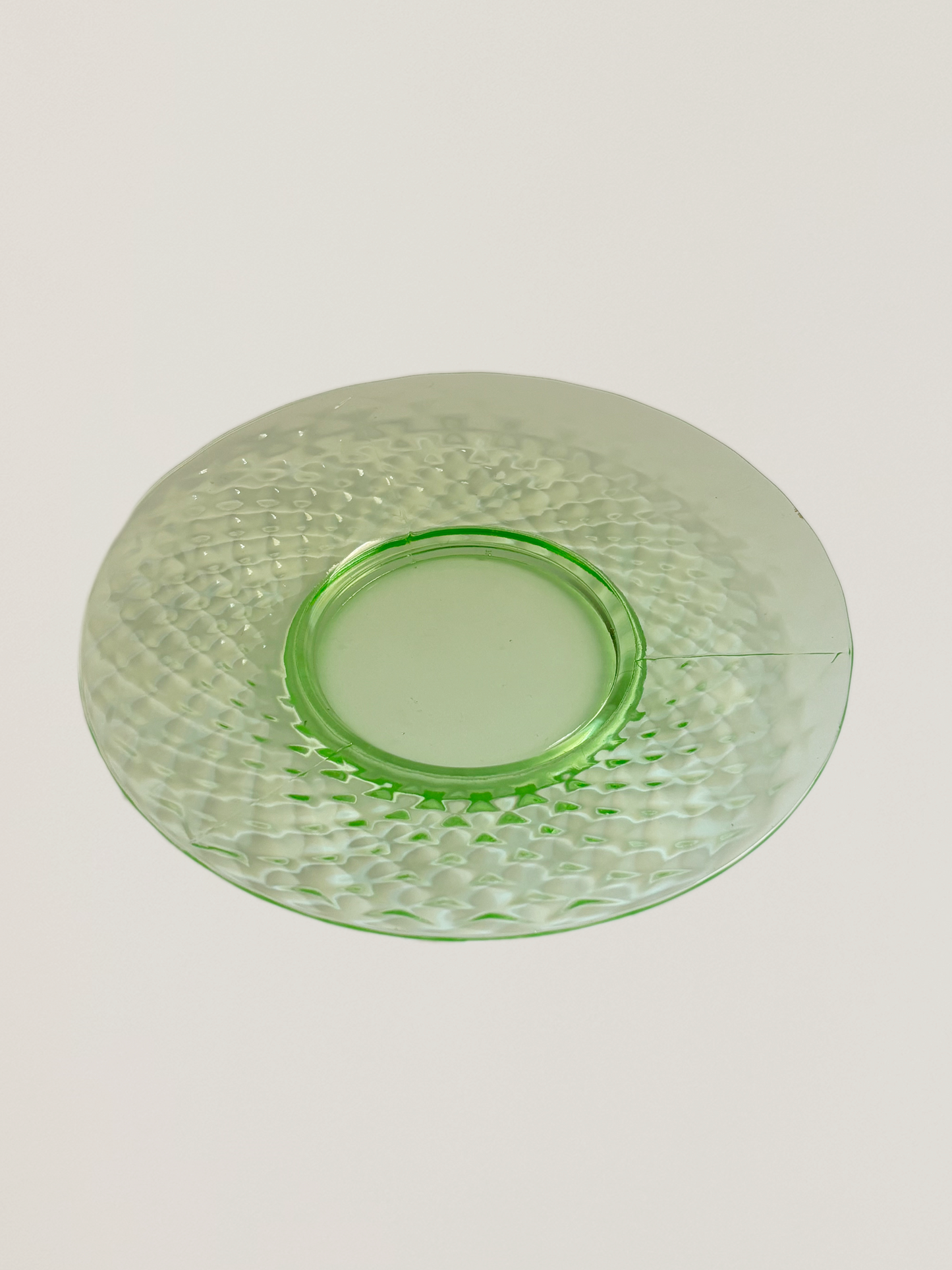 Uranium Glass plate