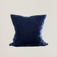 Silk velvet cushions