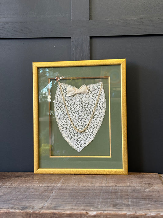Framed Lace Jabots