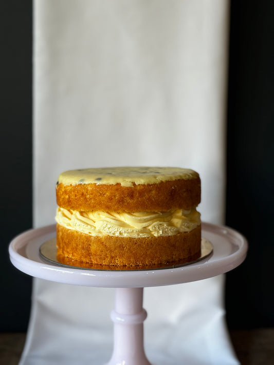 Passionfruit & Citrus Curd Sponge