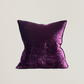 Silk velvet cushions